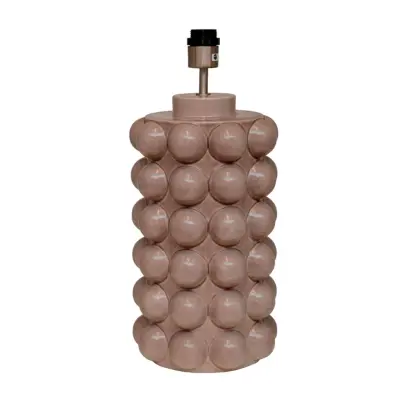 Hallbergs Belysning Bubbels Lampfot L Broken mud grey 23cm