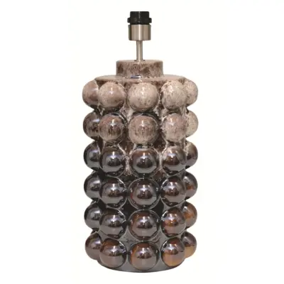 Hallbergs Belysning Bubbels Lampfot L Chocolate fudge 23cm