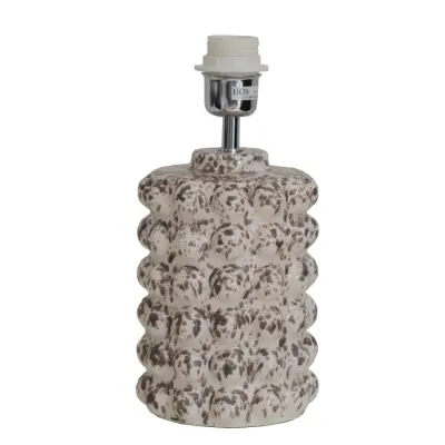 Hallbergs Belysning Bubbels Lampfot S Stracciatella 15cm
