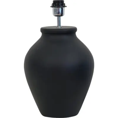 Hallbergs Belysning Casagrande Lampfot Svart 24cm