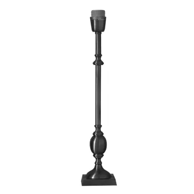 Hallbergs Belysning Charlstone Lampfot Antik Silver 10cm
