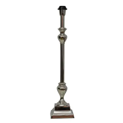 Hallbergs Belysning Durban Lampfot Krom 14cm