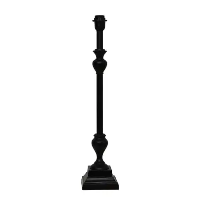 Hallbergs Belysning Durban Lampfot Svart matt 14cm