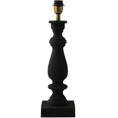 Hallbergs Belysning Montecristo Lampfot Svart 15cm