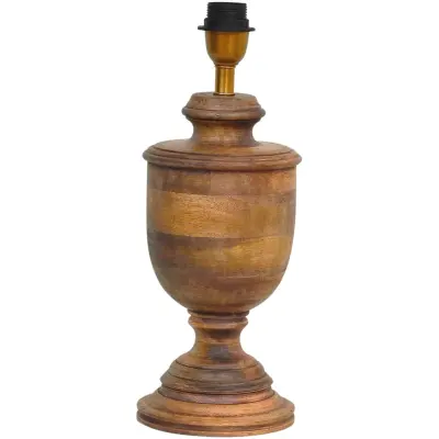 Hallbergs Belysning Monterey Lampfot Åldrat trä 15cm
