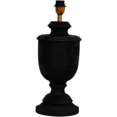 Hallbergs Belysning Monterey Lampfot Antik svart 20cm