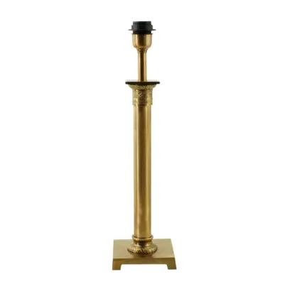 Hallbergs Belysning Palermo Lampfot Låg Oxid 11cm