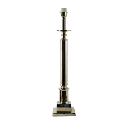 Hallbergs Belysning Penfold Lampfot Låg Silver 15,5cm