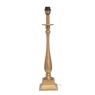 Hallbergs Belysning Strada lampfot Hög Oxid 14cm