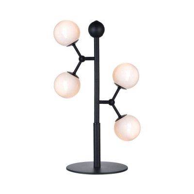 Halo Design - Atom Bordslampa Black/Opal
