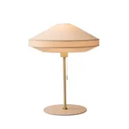 Halo Design - PARIS SOFT bordslampa, krämfärgad textil Höjd 50 cm