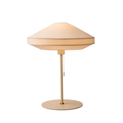 Halo Design - PARIS SOFT bordslampa, krämfärgad textil Höjd 50 cm