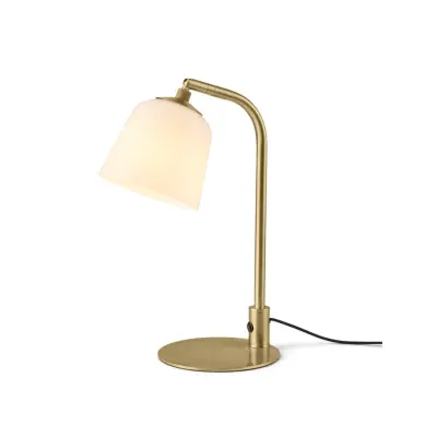 Halo Design Room 49 bordslampa Opal / Antik mässing
