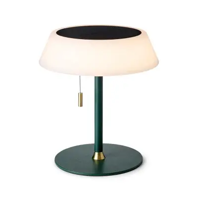 Halo Design - Solar Portable Bordslampa Mörk Grön