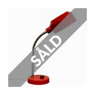 Hans-Agne bordslampa, röd