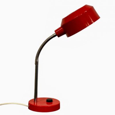 Hans-Agne bordslampa, röd