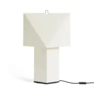 HAY - Aplat bordslampa, höjd 66 cm, vit, silkespapper E14