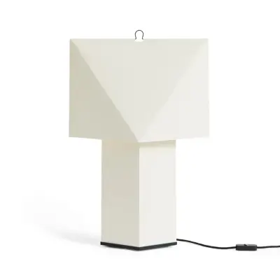 HAY - Aplat bordslampa, höjd 66 cm, vit, silkespapper E14