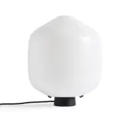 HAY Buoy bordslampa Ø30 cm Opal glass-soft black