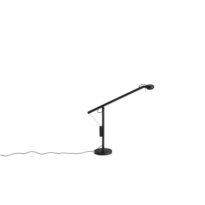 HAY - Fifty-Fifty Mini Bordslampa Soft black