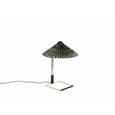 HAY - Matin Bordslampa x Liberty S Polished Brass/Cherry