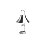 HAY - Mousqueton Portable Bordslampa Brushed Stainless Steel