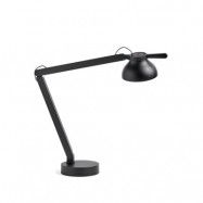 HAY PC Double arm bordslampa soft black, med lampfot