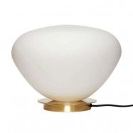 Hübsch - Bean Bordslampa White/Brass