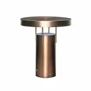 Hübsch - BringMe LED-batteridriven bordslampa, bronsbrun, 28 cm –