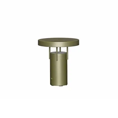 Hübsch - BringMe Mini LED-batteridriven bordslampa, mörkgrön, 20 cm