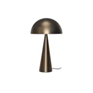 Hübsch - Mush bordslampa, brunnad mässing, höjd 50 cm