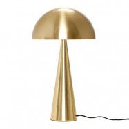 Hübsch - Mush Bordslampa Large Brass