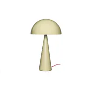 Hübsch - Mush bordslampa, sand, metall, höjd 30 cm