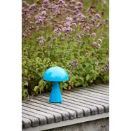 Hübsch - Mush LED-batteridriven bordslampa, blå, IP44, dimbar