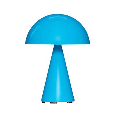 Hübsch - Mush LED-batteridriven bordslampa, blå, IP44, dimbar
