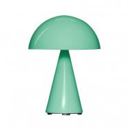 Hübsch - Mush LED Portable Bordslampa Dim. Grön