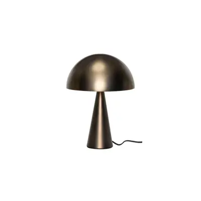 Hübsch - Mush Mini bordslampa, brunnad mässing, höjd 34 cm