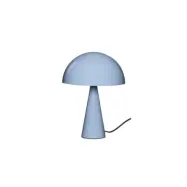 Hübsch - Mush Mini bordslampa, isblå, metall, höjd 25 cm