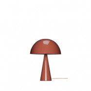 Hübsch - Mush Mini Bordslampa Maroon/Sand