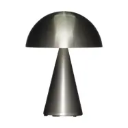 Hübsch Mush portabel bordslampa Nickel