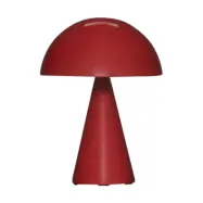 Hübsch Mush portabel bordslampa Red