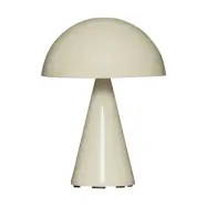 Hübsch Mush portabel bordslampa Sand