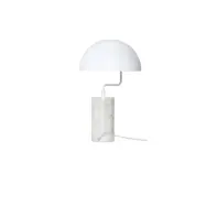 Hübsch - Poise Bordslampa White/Marble