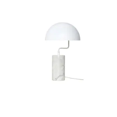 Hübsch - Poise Bordslampa White/Marble