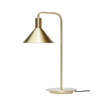 Hübsch - Solo Bordslampa Brass Hübsch