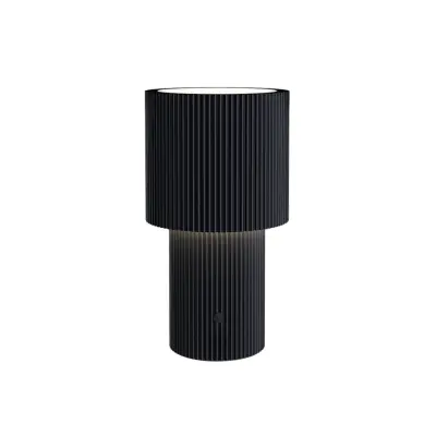 Herstal Bordslampa Iluma portabel jet black