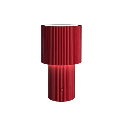 Herstal Bordslampa Iluma portabel röd
