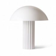 HKliving Cupola bordslampa 61 cm Vit