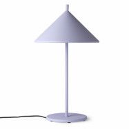 HKliving Triangle bordslampa Matt lila