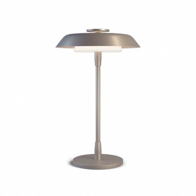 Horisont bordslampa metallic champange 30cm